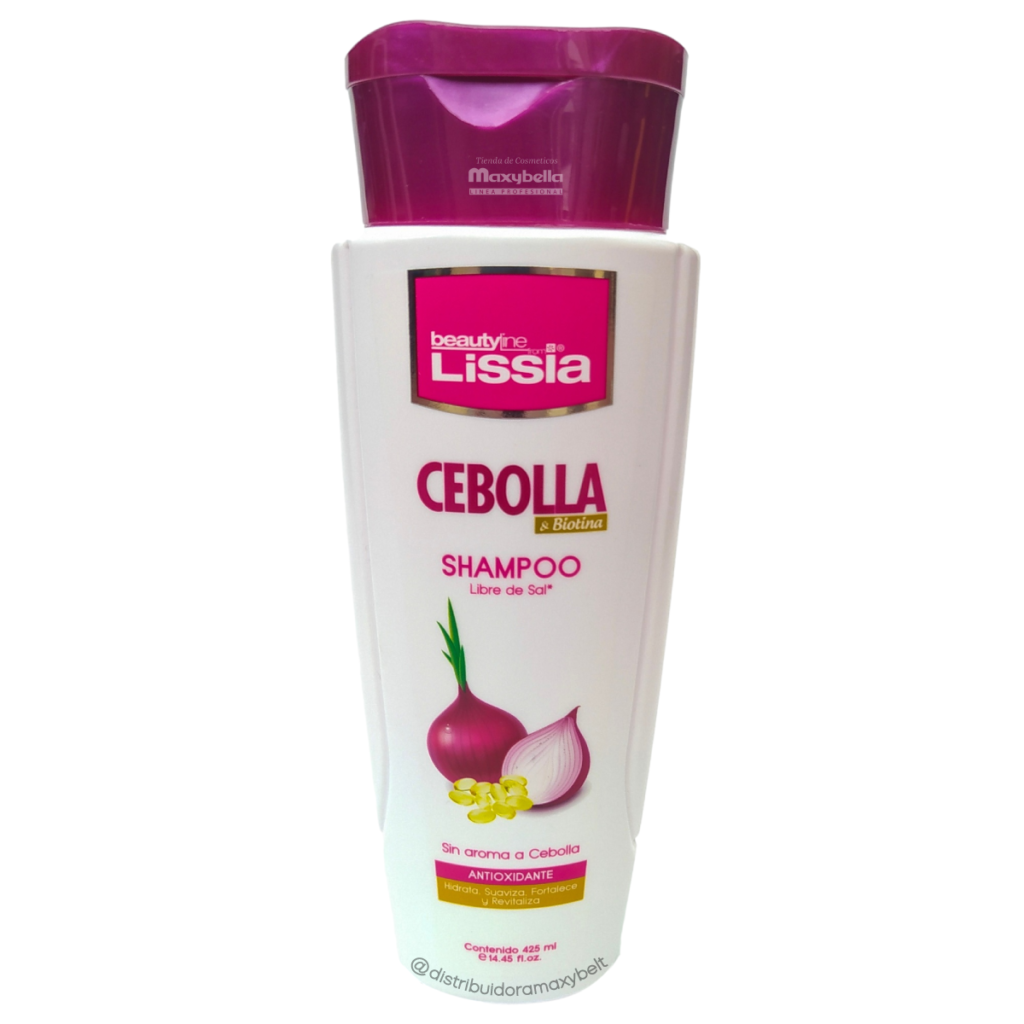 Shampoo Cebolla y Biotina Lissia Cosmeticos Maxybelt
