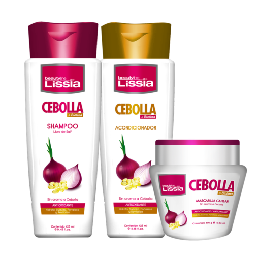 Shampoo Cebolla y Biotina Cosmeticos Maxybelt
