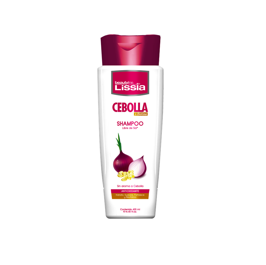 Shampoo Cebolla y Biotina Cosmeticos Maxybelt